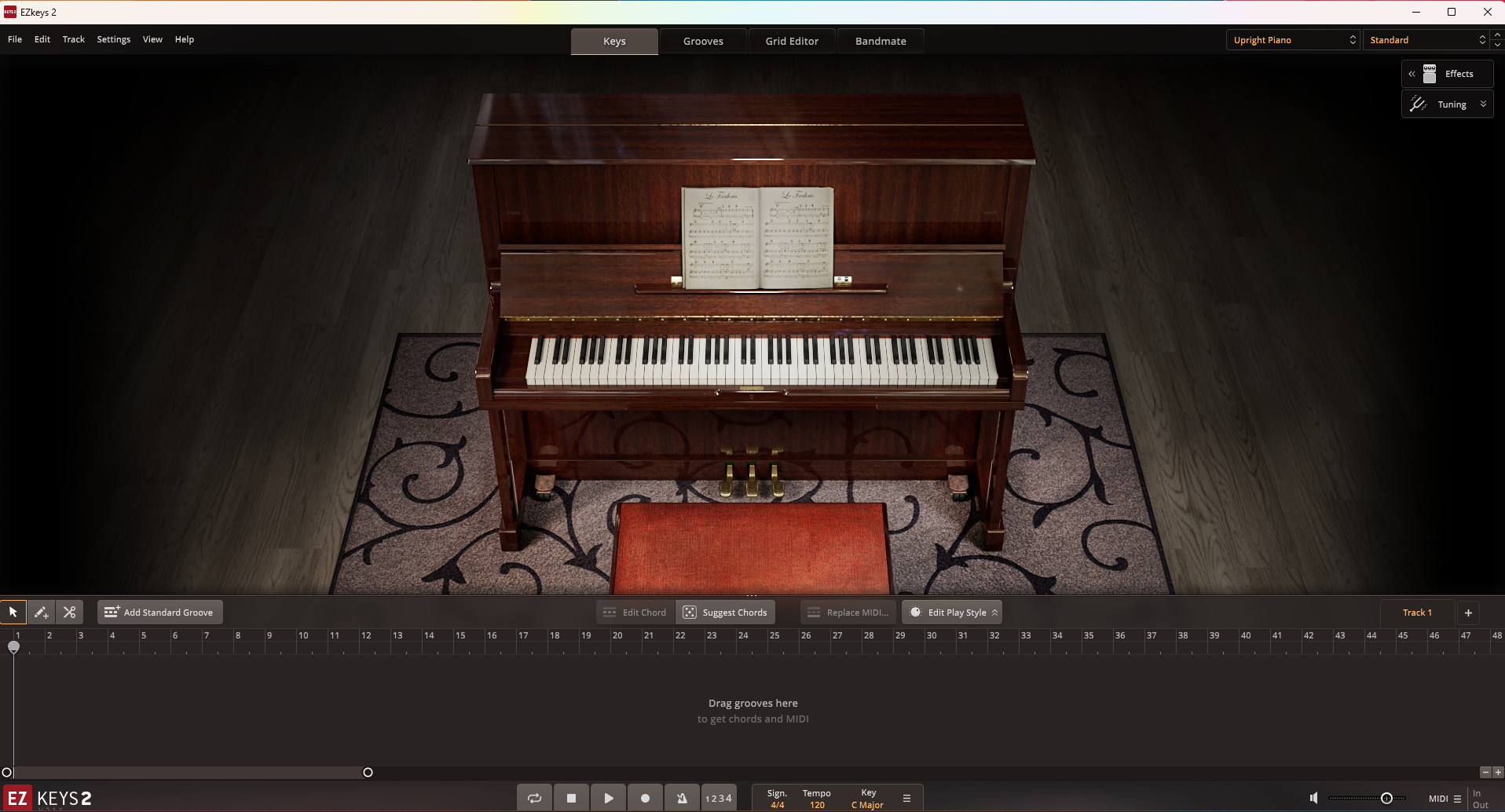 Toontrack EZkeys Upright Piano EKX